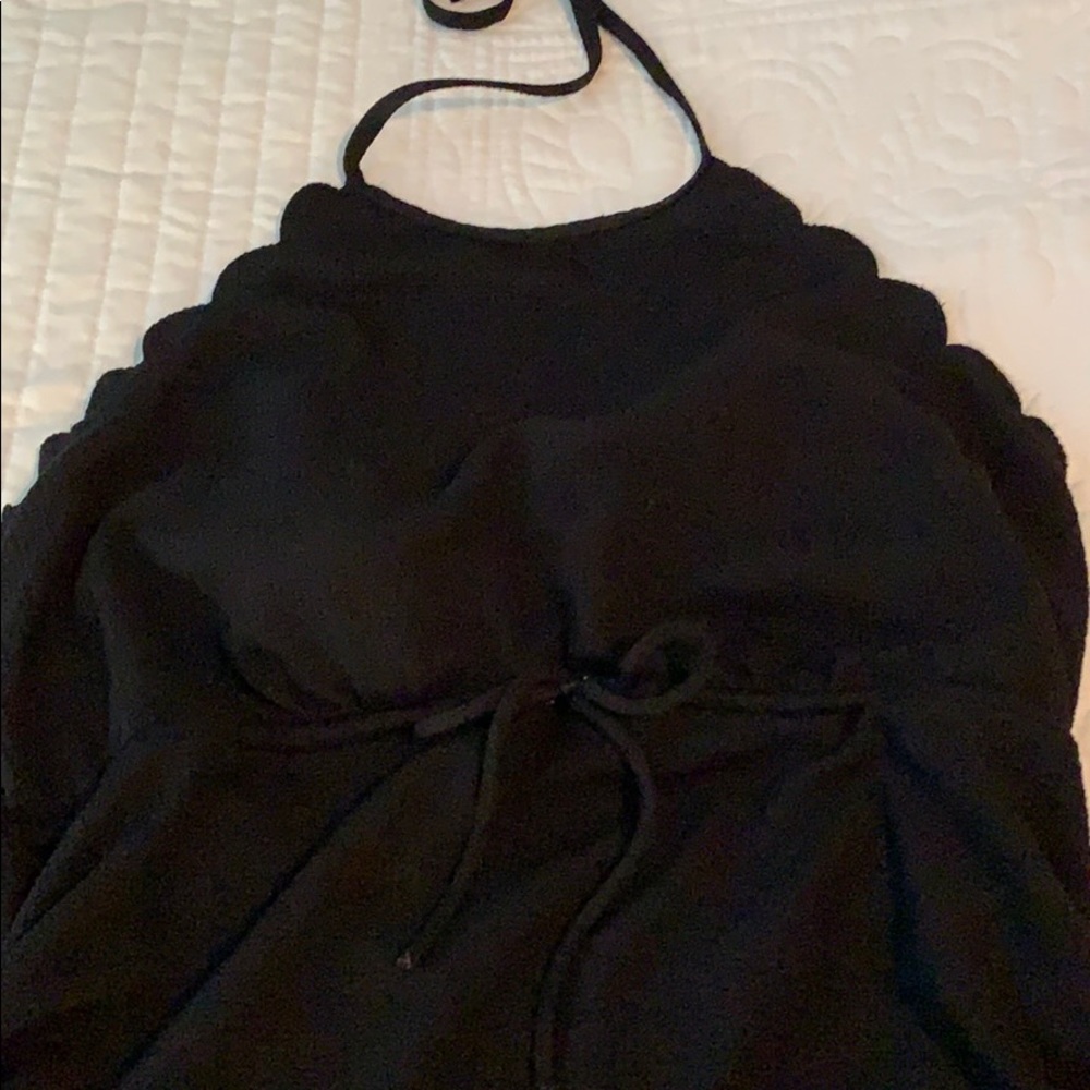 Black Maternity One Piece Bathing Suit